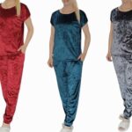 Домашній велюровий костюм футболка та штани