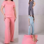 Комплект футболка зі штанами рубчик