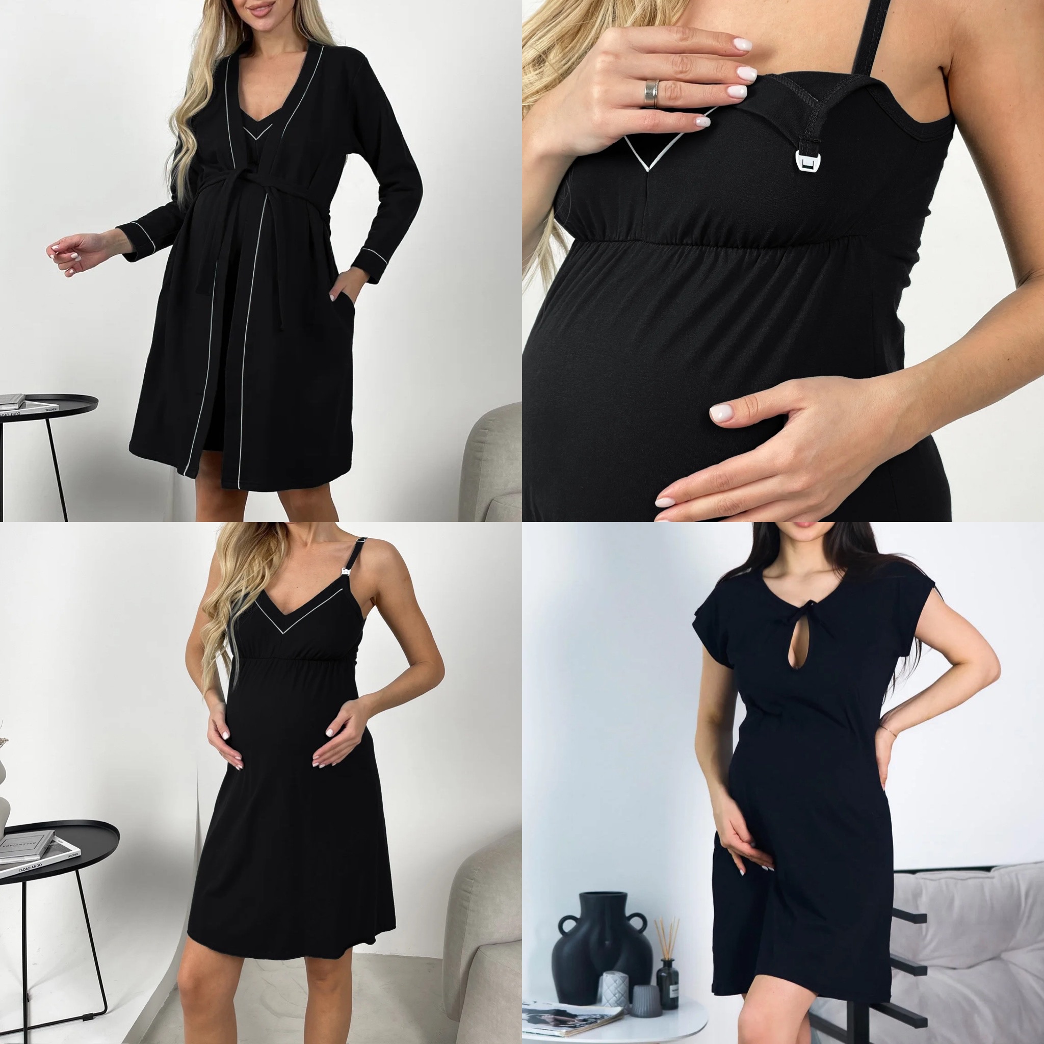 Комплект кант трійка утеплений в пологовий та для годування - Зображення 4