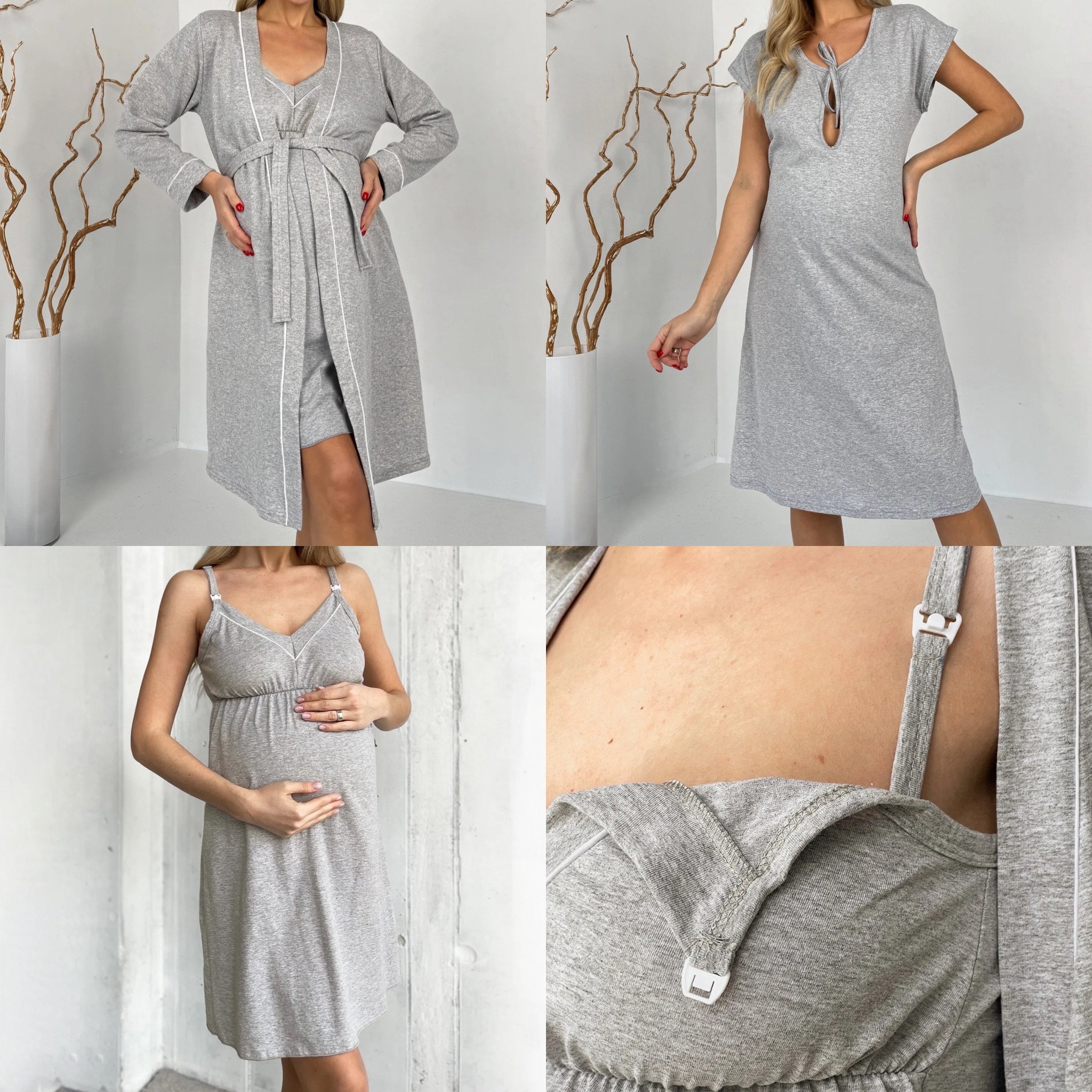 Комплект кант трійка утеплений в пологовий та для годування - Зображення 13