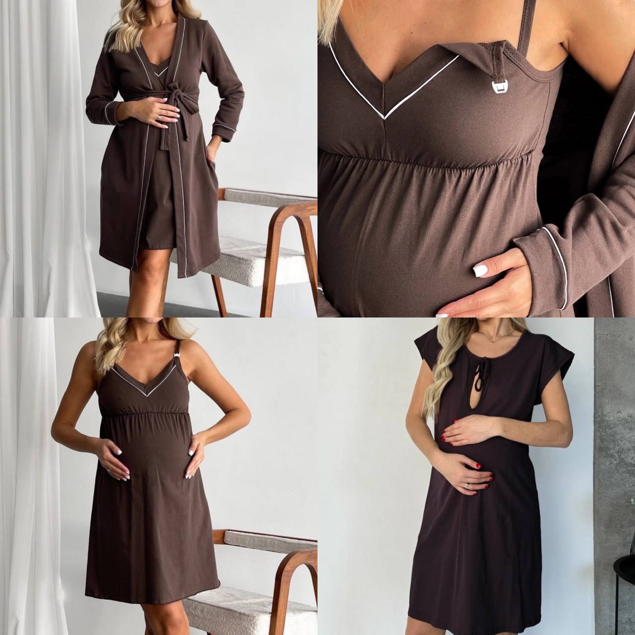 Комплект кант трійка утеплений в пологовий та для годування - Зображення 15