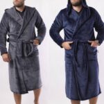 Халат для чоловіків махровий з капюшоном