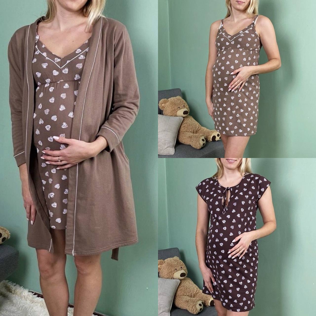 Комплект кант трійка утеплений в пологовий та для годування - Зображення 18