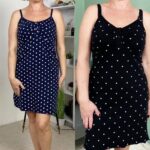 Нічна сорочка на брителі стрейч кулір кнопка